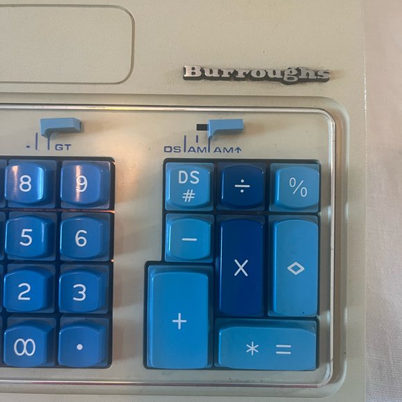 Vintage Burroughs adding machine - Picture 5 of 6